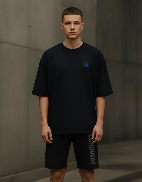 BSNO25005 · Men’s T-shirt and shorts set · Front view