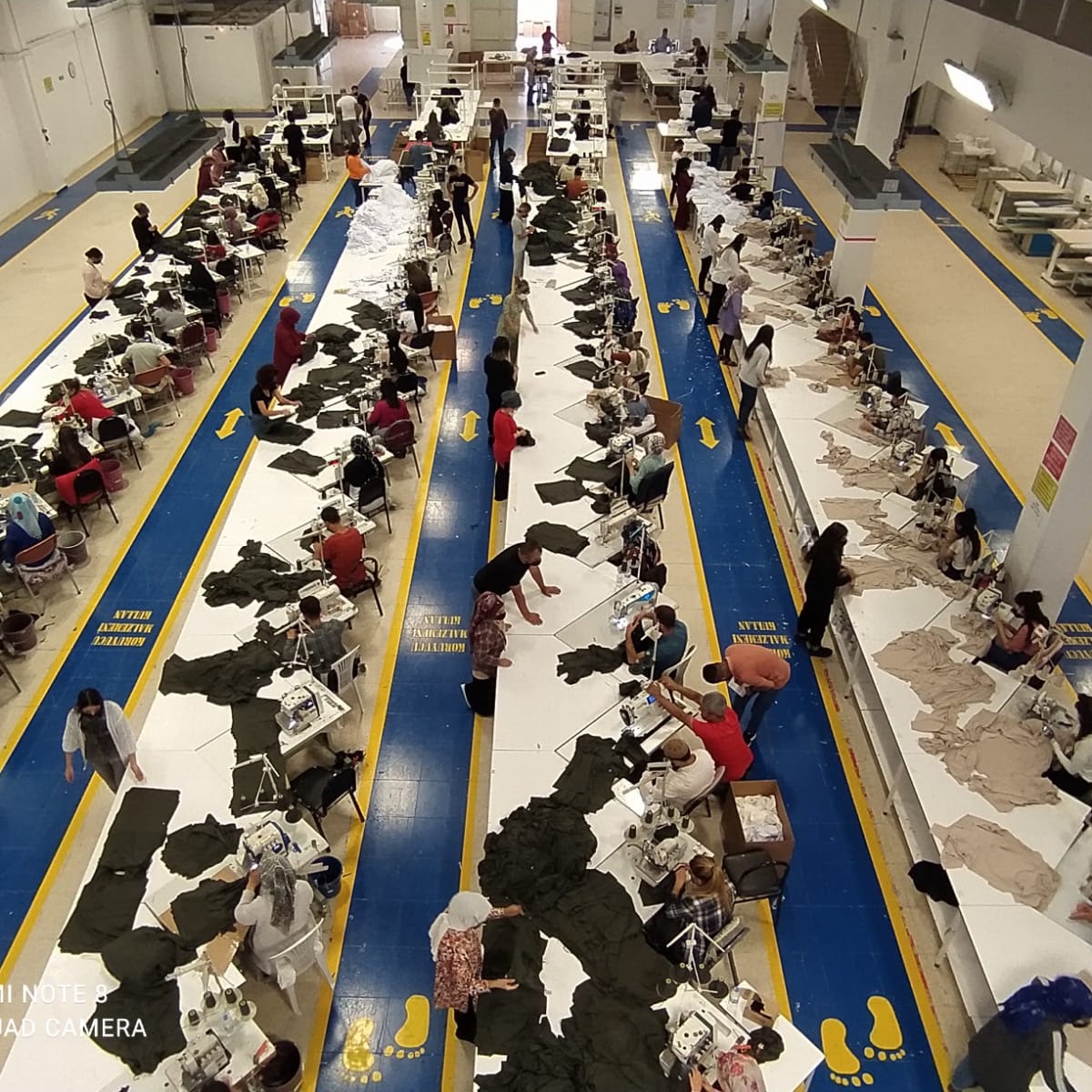 Garment production at BSN Textile